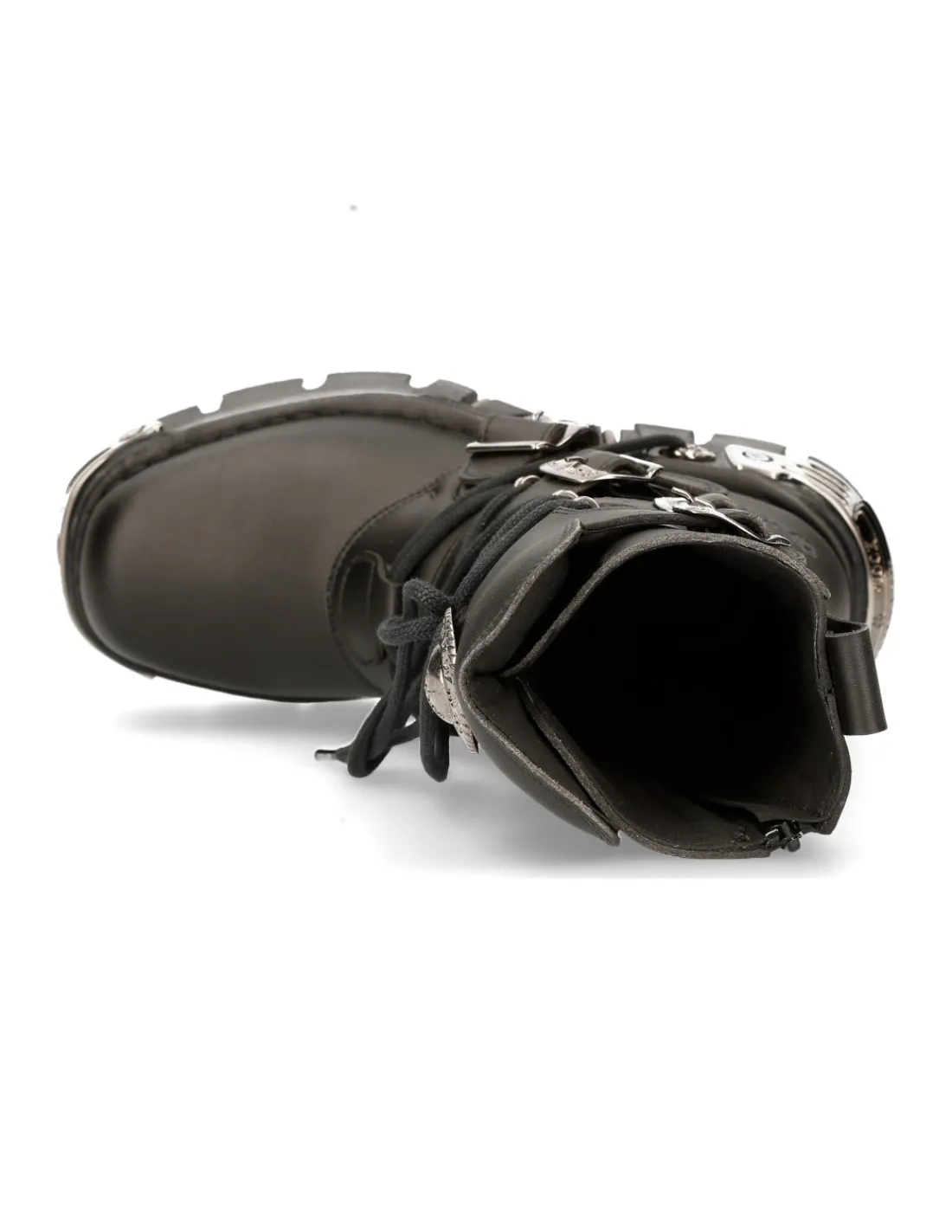 New Rock BOOT BLACK REACTOR WITH LACES M-373-S7 Hot