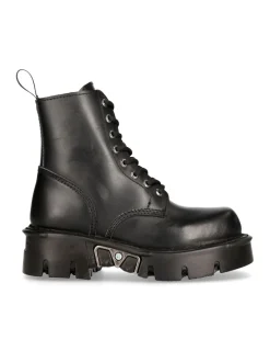 New Rock BOOT BLACK REACTOR WITH LACES M-MILI084N-S3 Outlet