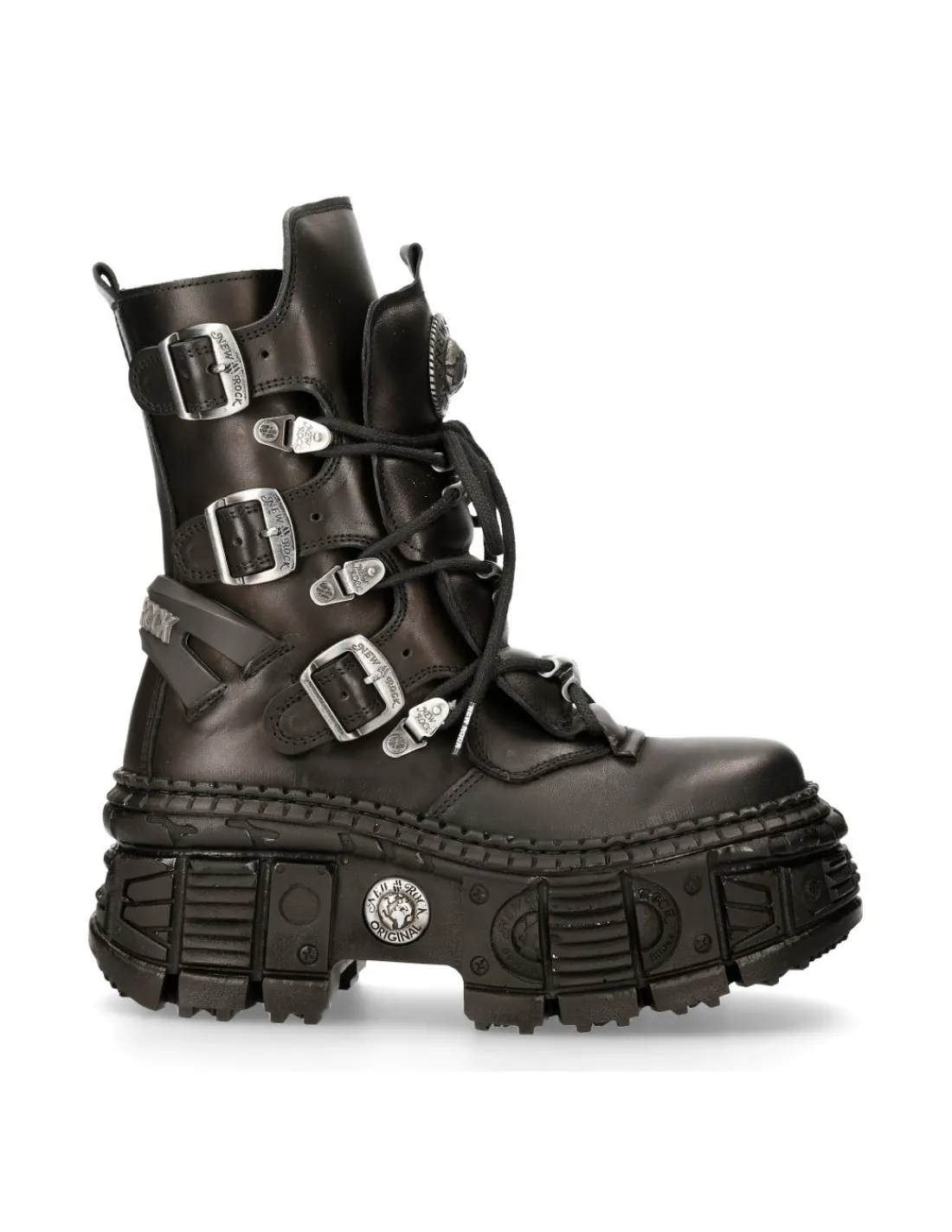 New Rock BOOT BLACK TANK M-WALL130B-S2 Online