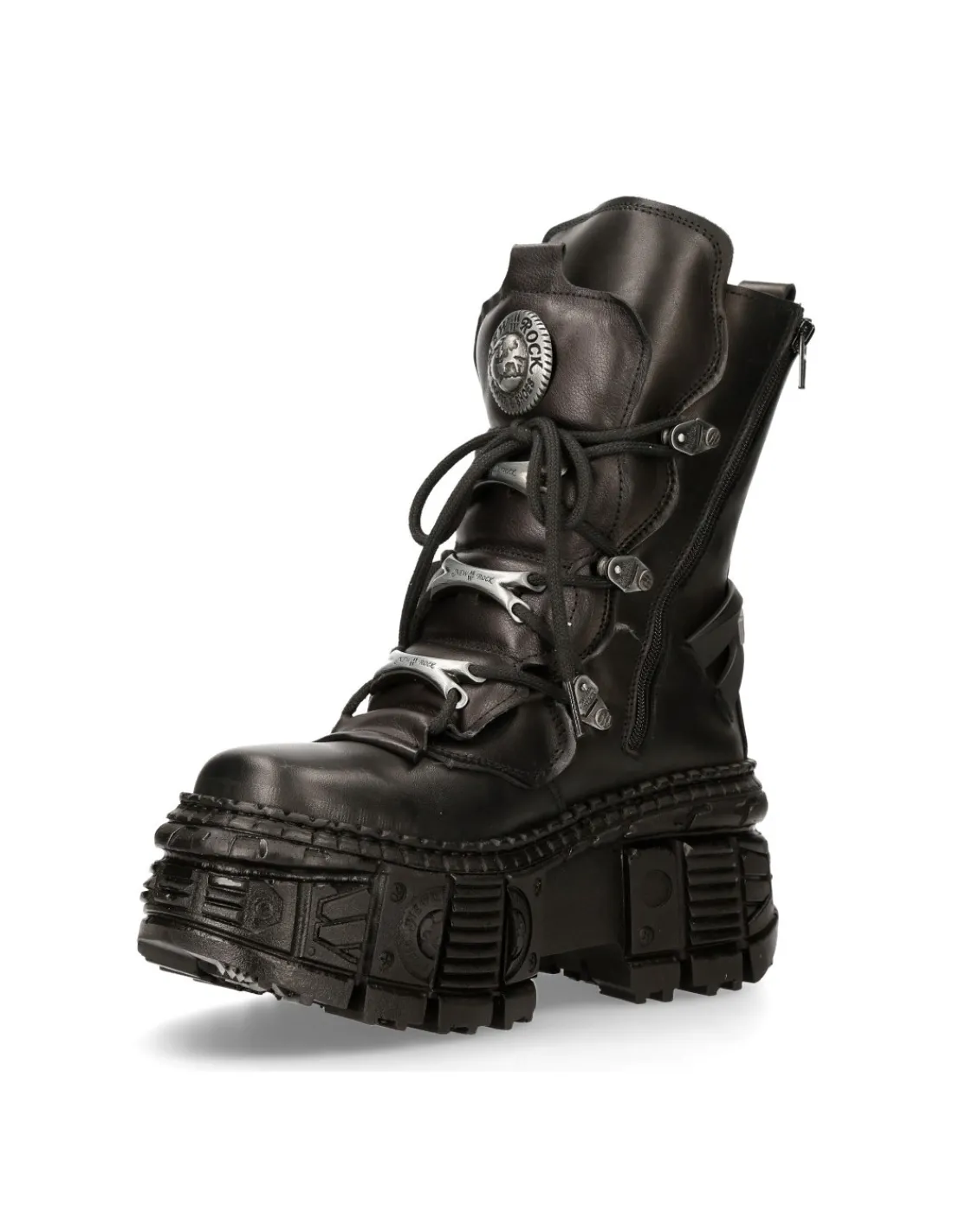 New Rock BOOT BLACK TANK M-WALL130B-S2 Online