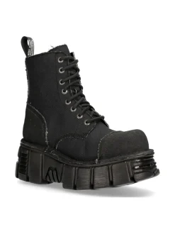 New Rock BOOT BLACK TOWER M-MILI083C-RC7