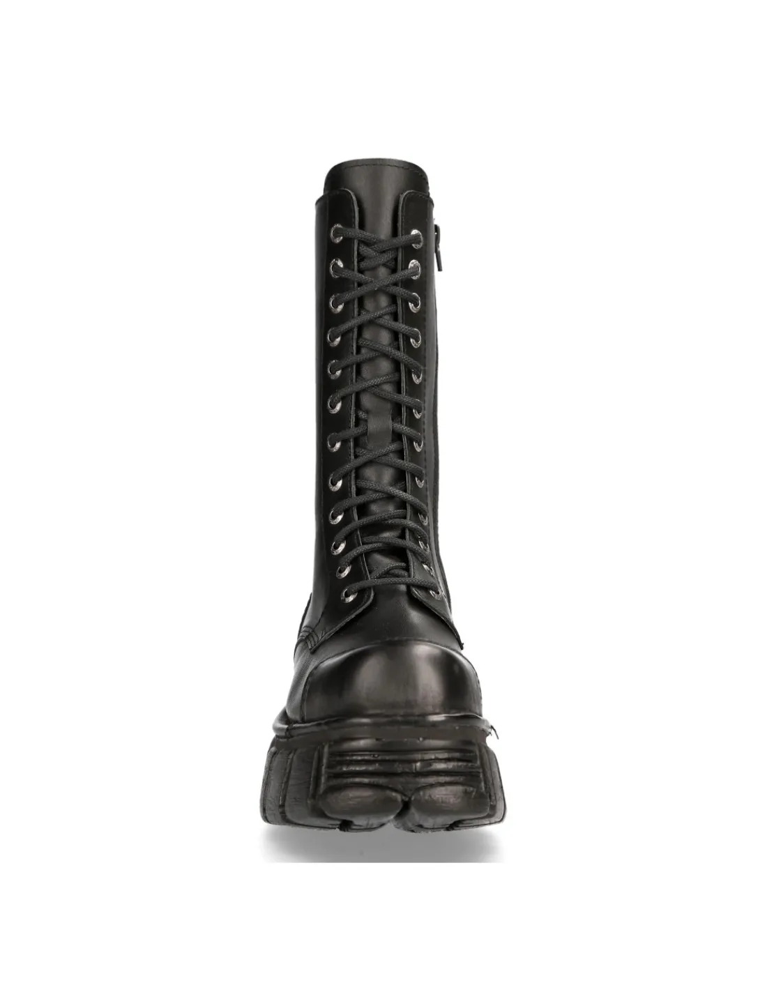 New Rock BOOT BLACK TOWER WITH LACES M-MILI211-C14 Discount