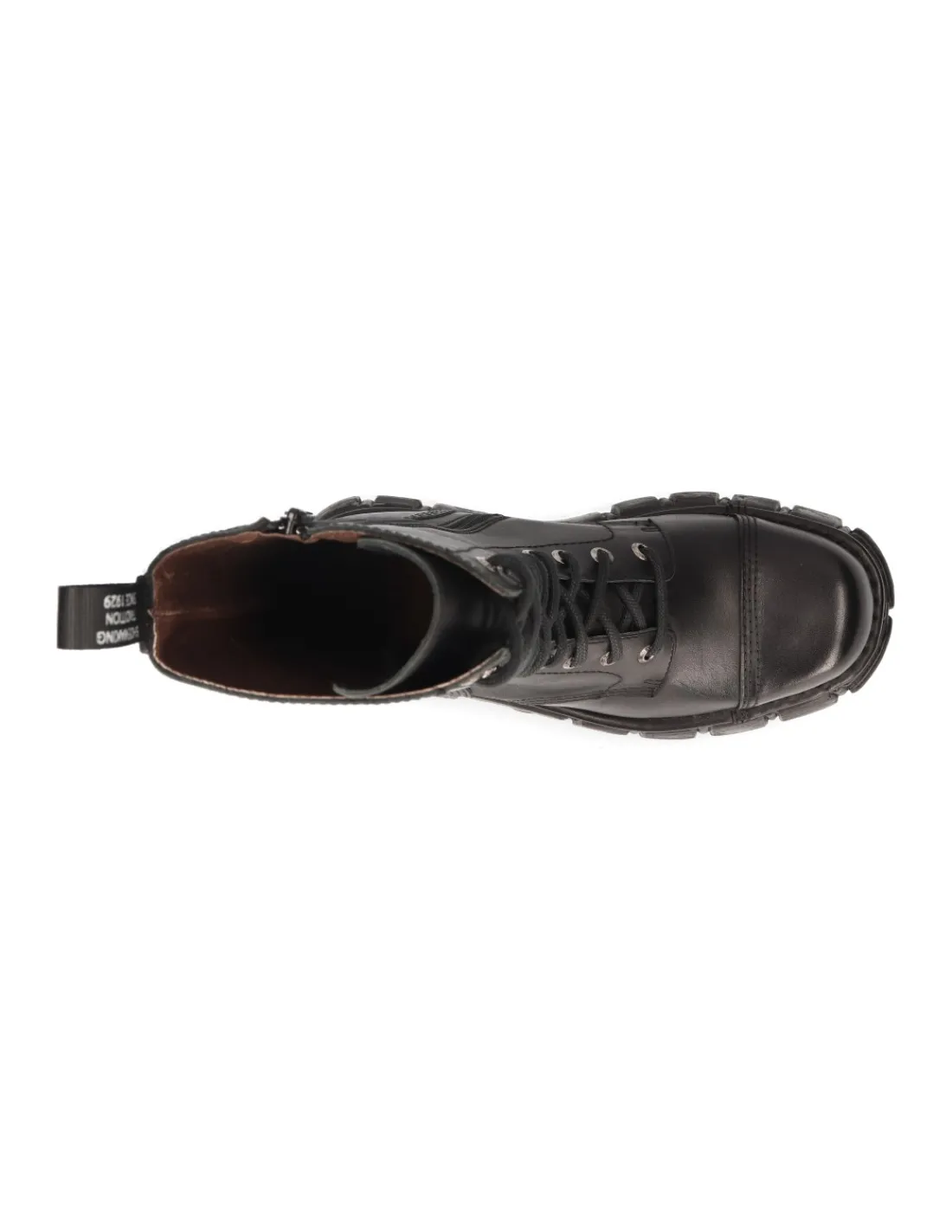 New Rock BOOT BLACK TOWER WITH LACES M-MILI211-C14 Discount