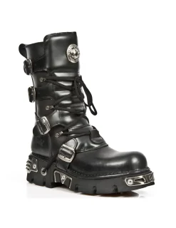 New Rock BOOT METALLIC M-373B-C1 Clearance