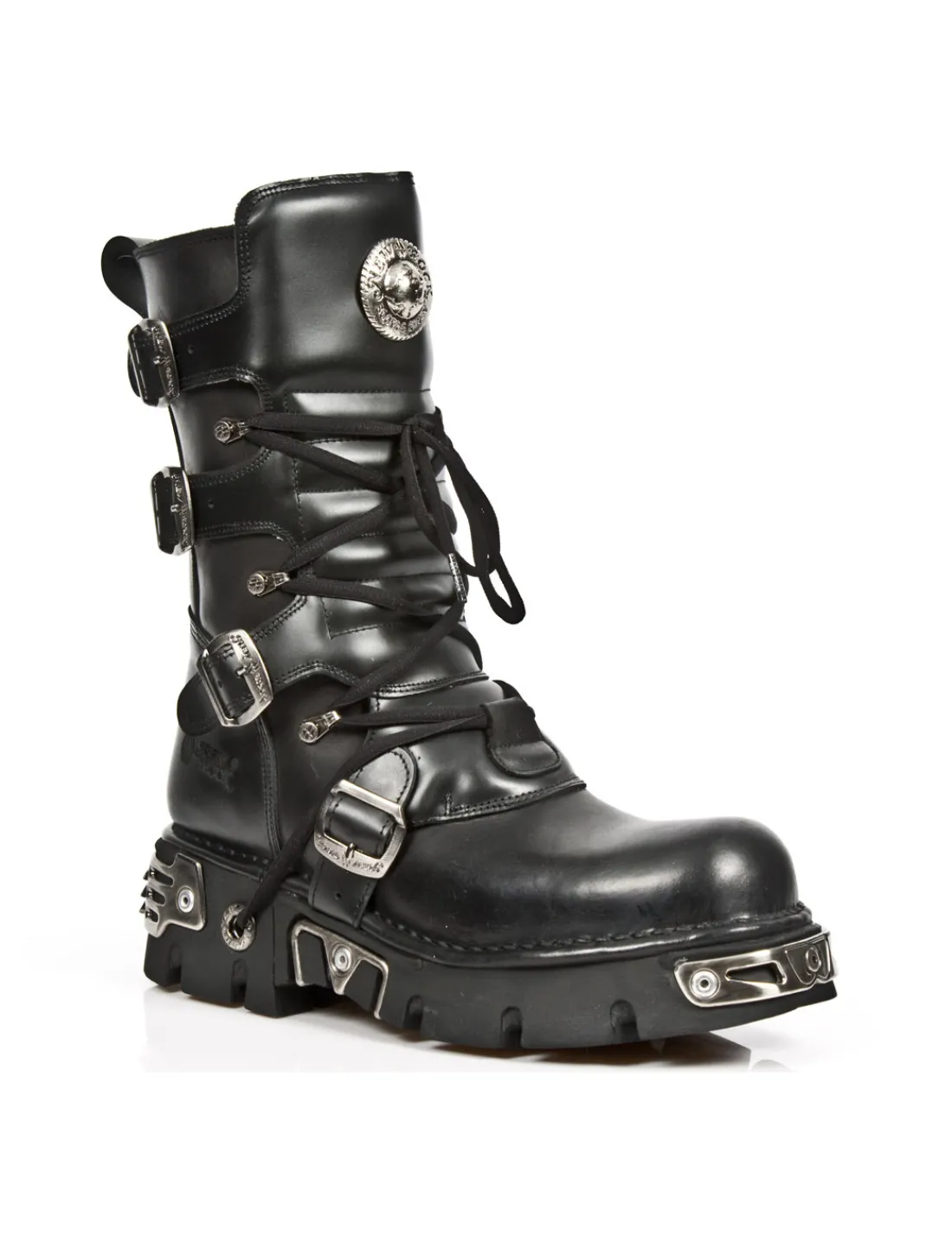 New Rock BOOT METALLIC M-373B-C1 Clearance