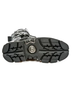 New Rock BOOT METALLIC M-373B-C1 Clearance