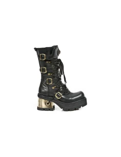 New Rock BOOT METALLIC M-8373-C1