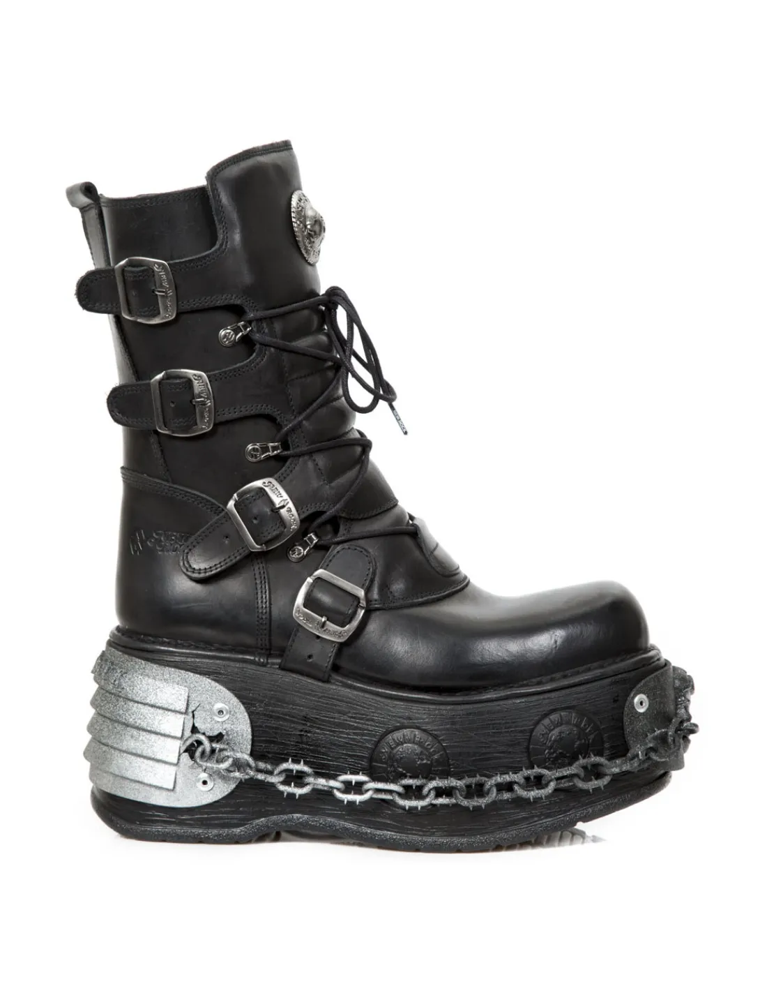 New Rock BOOT METALLIC M-373-C76 New