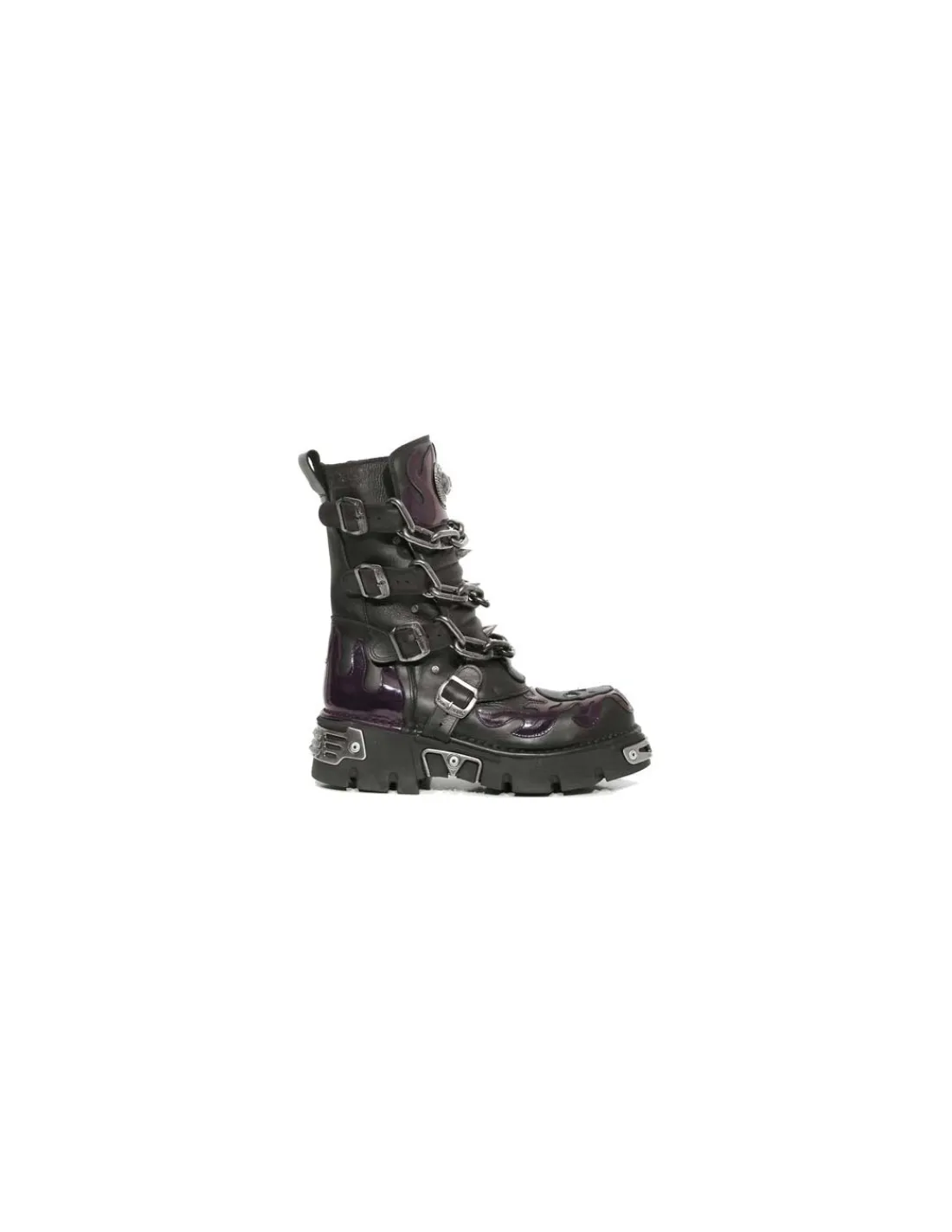 New Rock BOOT METALLIC M-724-C1 Hot