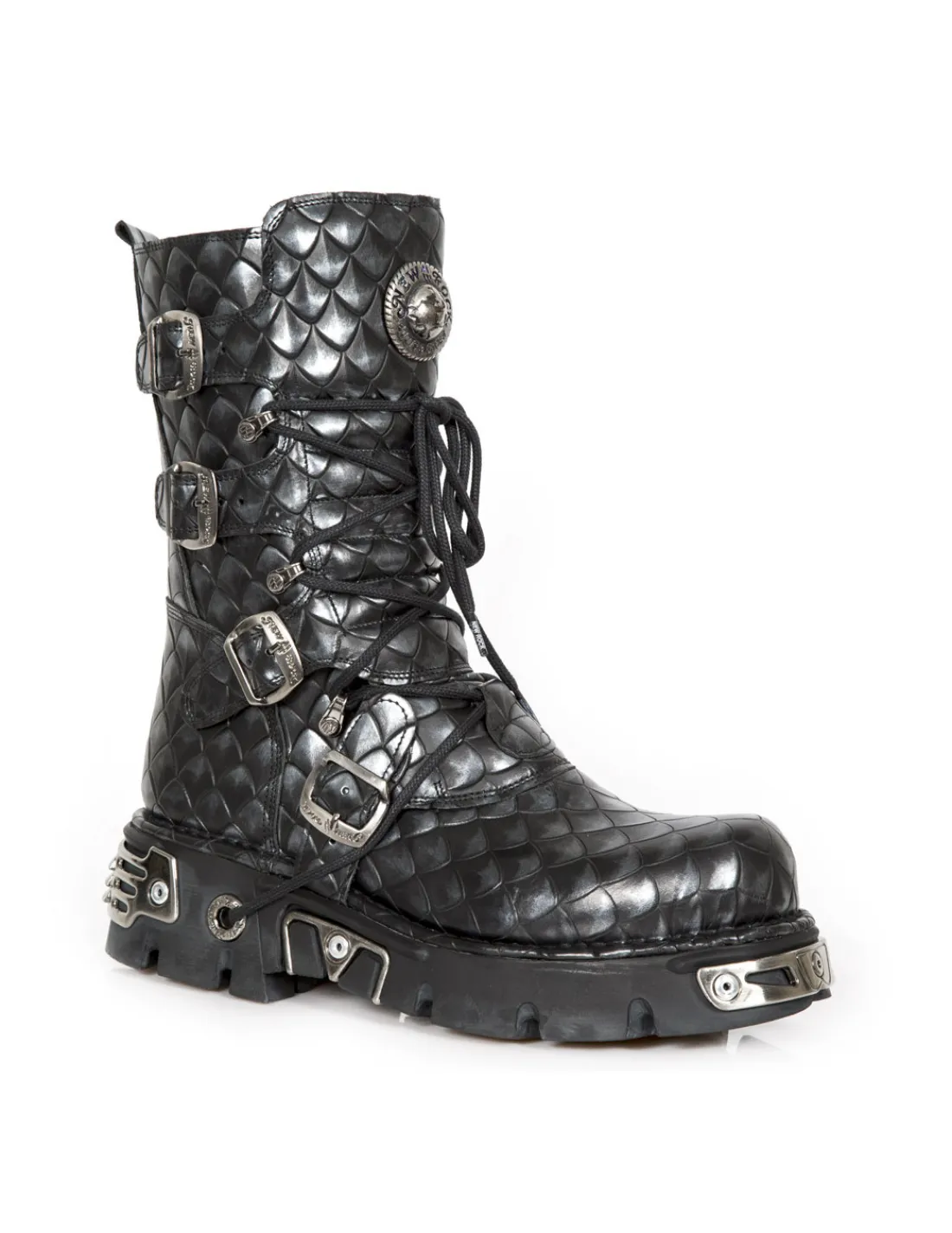 New Rock BOOT METALLIC M-373-C403 New