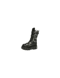 New Rock BOOT METALLIC M-134-C1 New