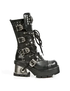 New Rock BOOT METALLIC M-1029-C1 Hot