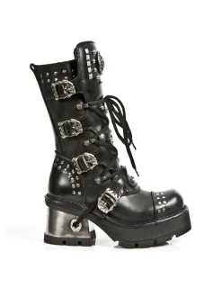 New Rock BOOT METALLIC M-1029-C1 Hot