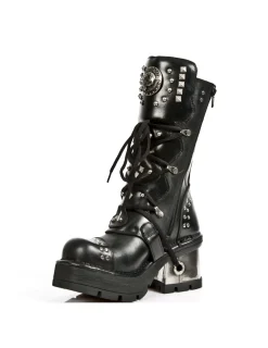 New Rock BOOT METALLIC M-1029-C1 Hot