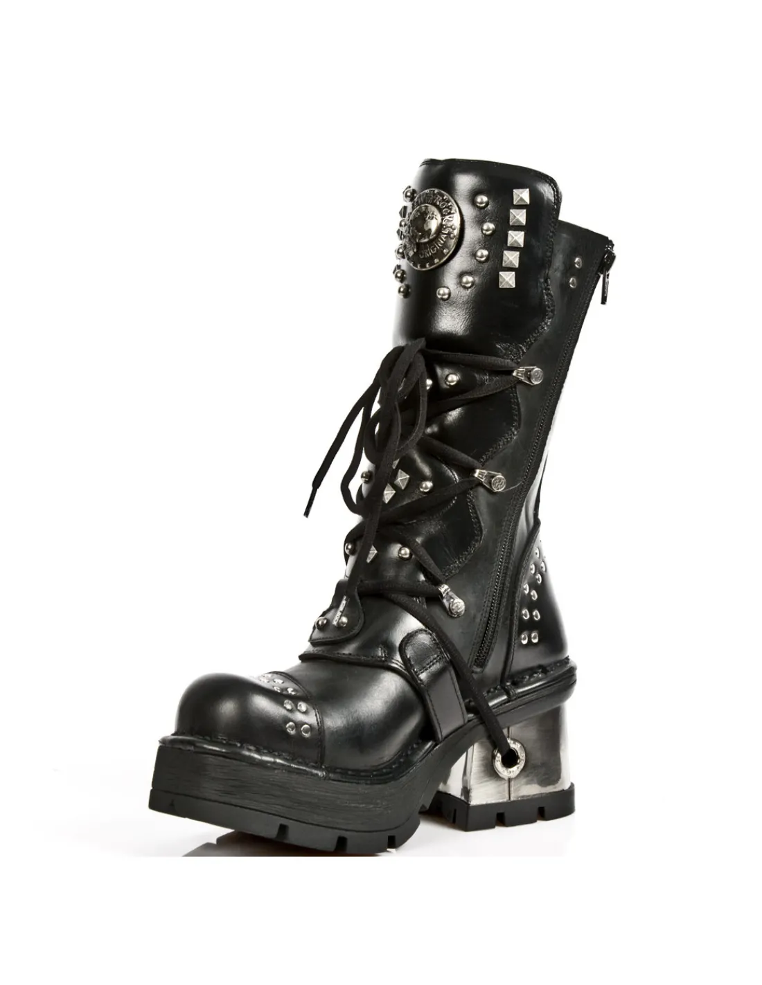 New Rock BOOT METALLIC M-1029-C1 Hot