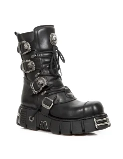 New Rock BOOT METALLIC M-491-C2 Hot