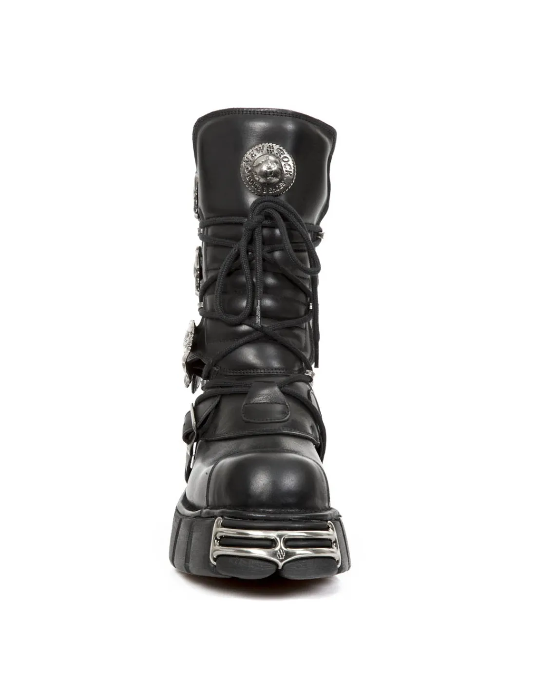 New Rock BOOT METALLIC M-491-C2 Hot