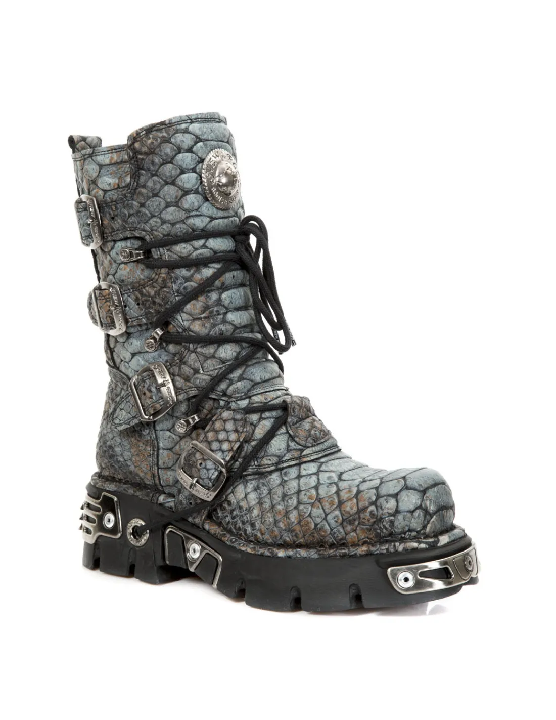 New Rock BOOT METALLIC M-373-C408 New