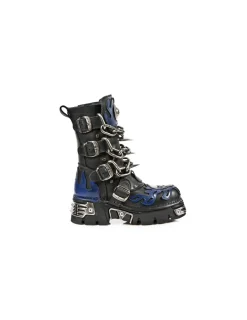 New Rock BOOT METALLIC M-727-C1 Clearance