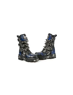 New Rock BOOT METALLIC M-727-C1 Clearance