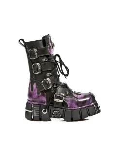 New Rock BOOT METALLIC M-591-C1 Online