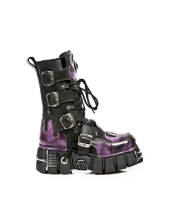 New Rock BOOT METALLIC M-591-C1 Online
