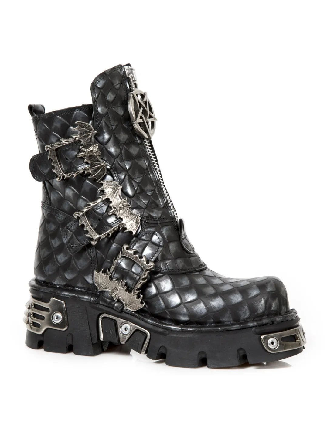 New Rock BOOT METALLIC M-1486-C8 Hot