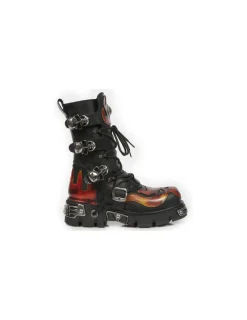New Rock BOOT METALLIC M-378-C1
