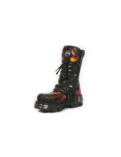 New Rock BOOT METALLIC M-378-C1