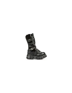 New Rock BOOT METALLIC M-1026-C1 Best