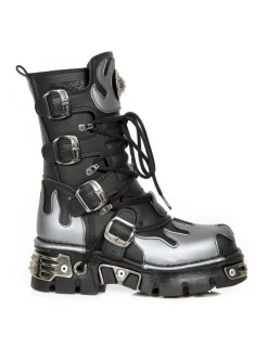 New Rock BOOT METALLIC M-591-C42 Hot