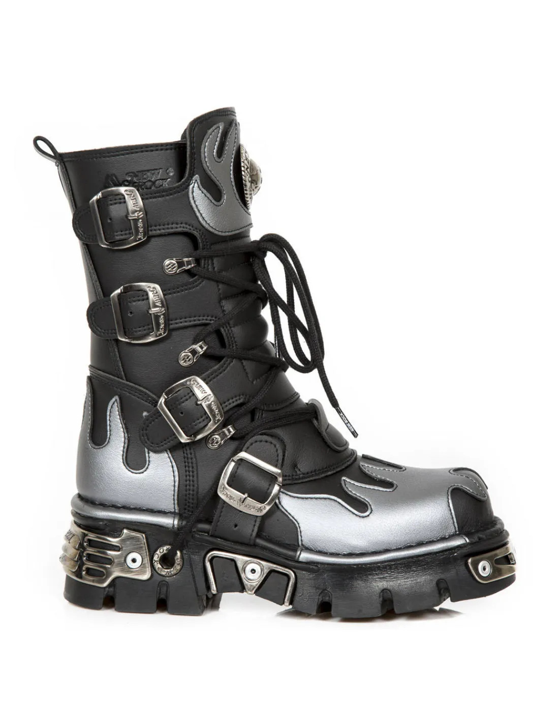 New Rock BOOT METALLIC M-591-C42 Hot
