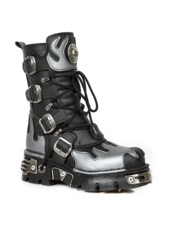 New Rock BOOT METALLIC M-591-C42 Hot