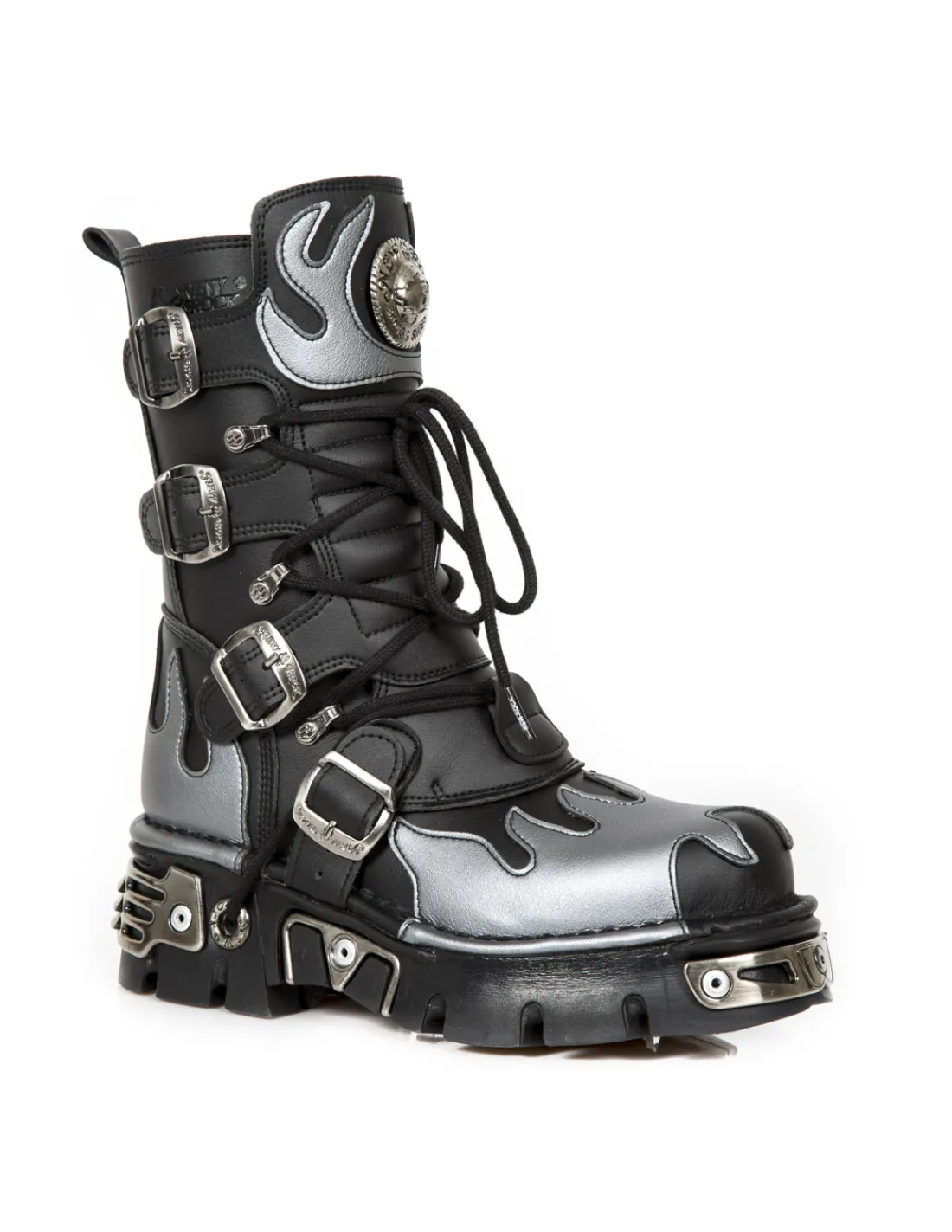 New Rock BOOT METALLIC M-591-C42 Hot