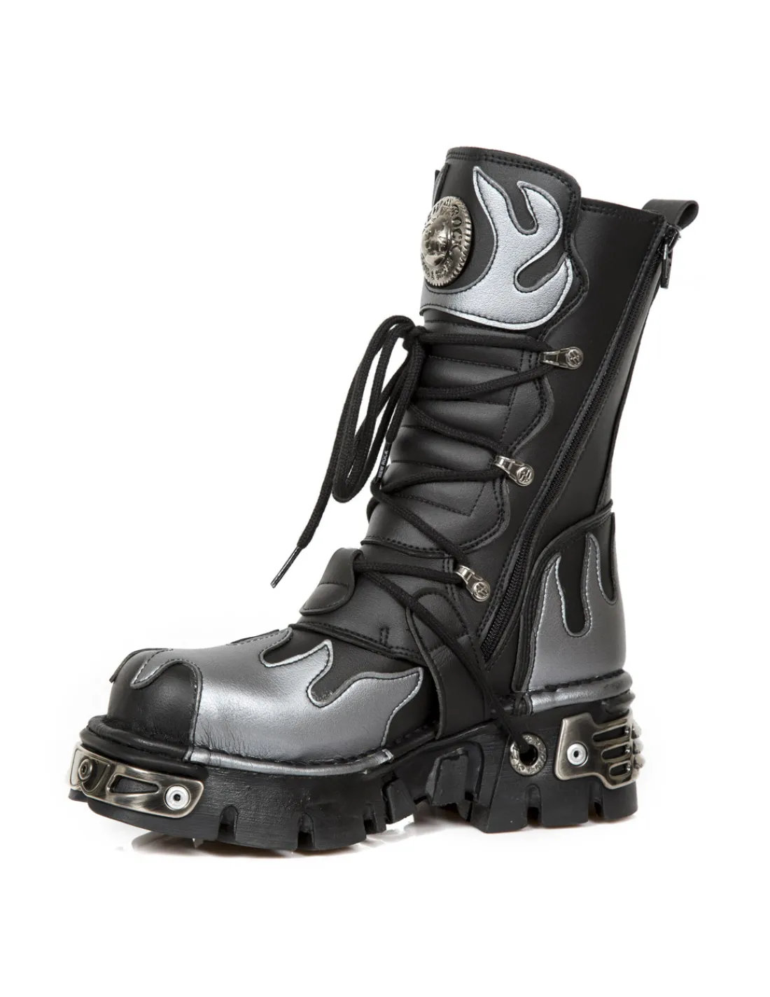 New Rock BOOT METALLIC M-591-C42 Hot