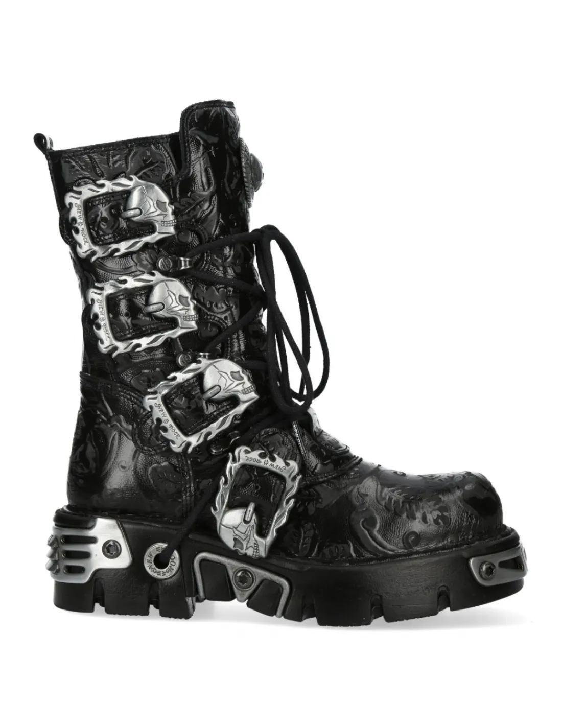 New Rock BOOT METALLIC M-391-C31 New