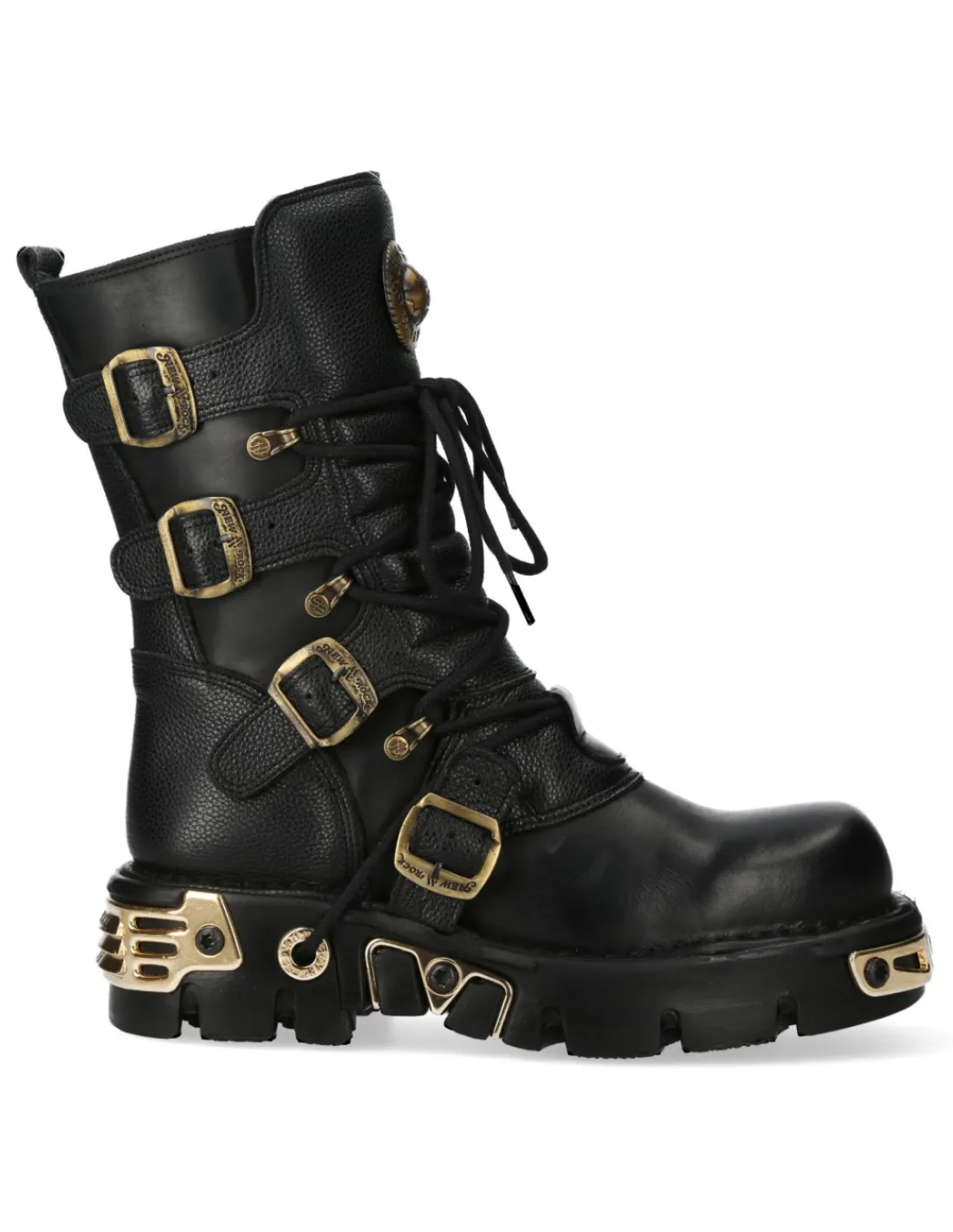 New Rock BOOT METALLIC M-373-C52 Best