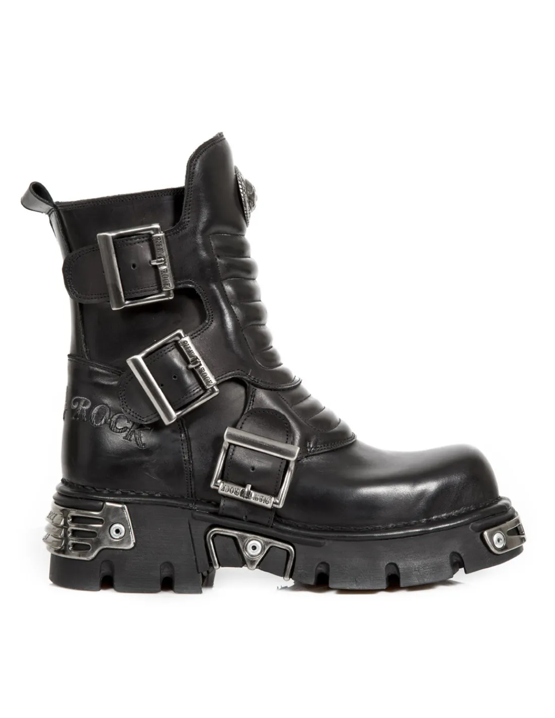 New Rock BOOT METALLIC M-1517-C1 Hot