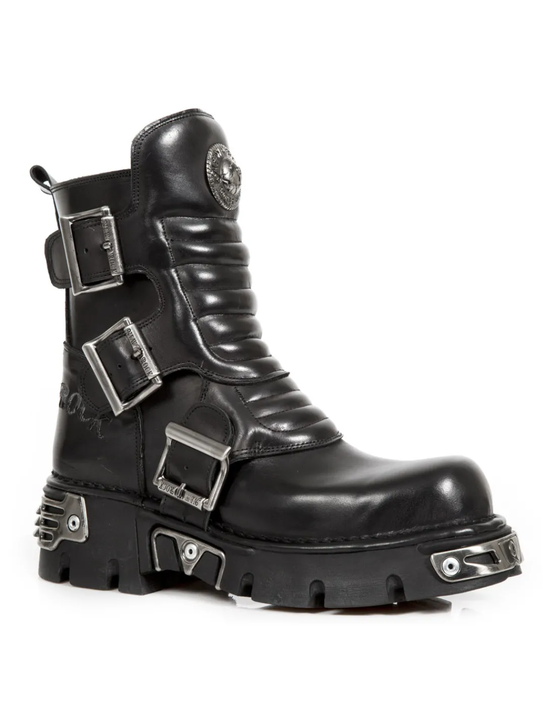 New Rock BOOT METALLIC M-1517-C1 Hot