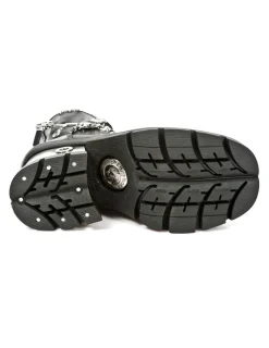 New Rock BOOT METALLIC M-1043-C1 Hot