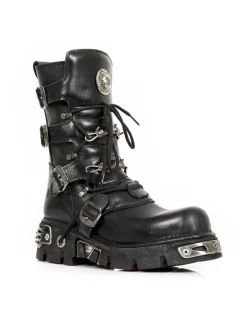 New Rock BOOT METALLIC M-393-C1