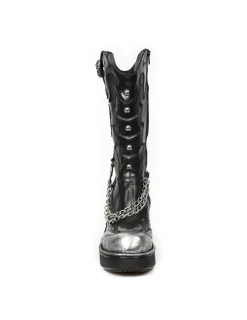 New Rock BOOT METALLIC M-8304-C3 Best