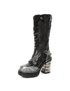 New Rock BOOT METALLIC M-8304-C3 Best
