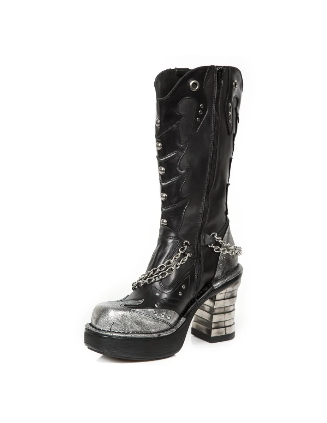 New Rock BOOT METALLIC M-8304-C3 Best