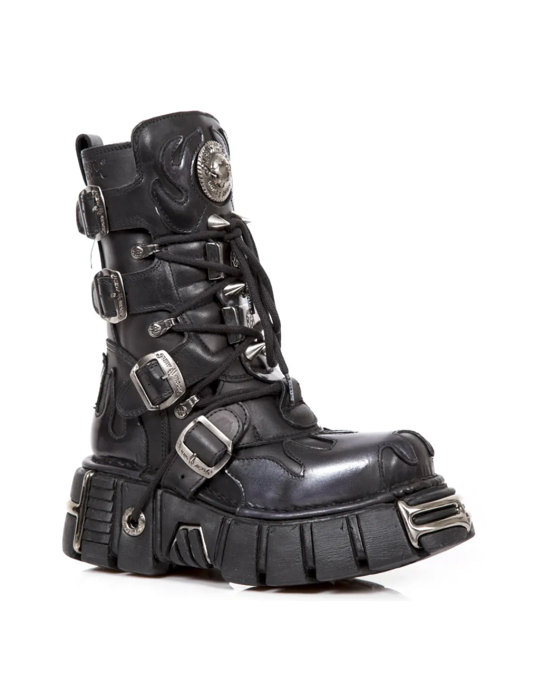 New Rock BOOT METALLIC M-163-C4 New