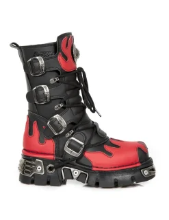 New Rock BOOT METALLIC M-591-C43 Clearance