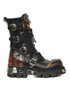 New Rock BOOT METALLIC M-156-C3 New