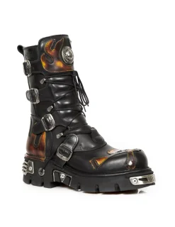New Rock BOOT METALLIC M-156-C3 New