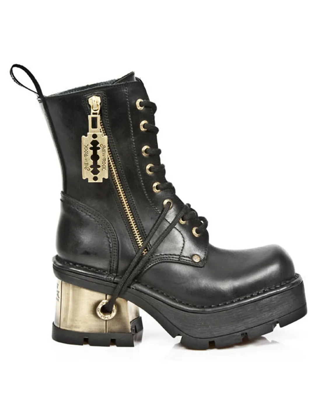 New Rock BOOT METALLIC M-1045-C2 Best