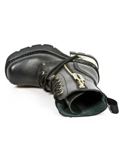 New Rock BOOT METALLIC M-1045-C2 Best